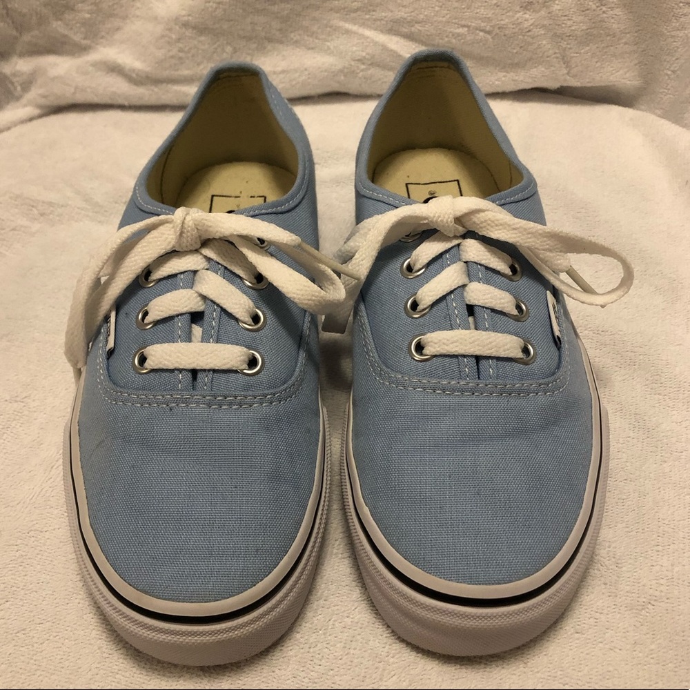 Light blue vans
